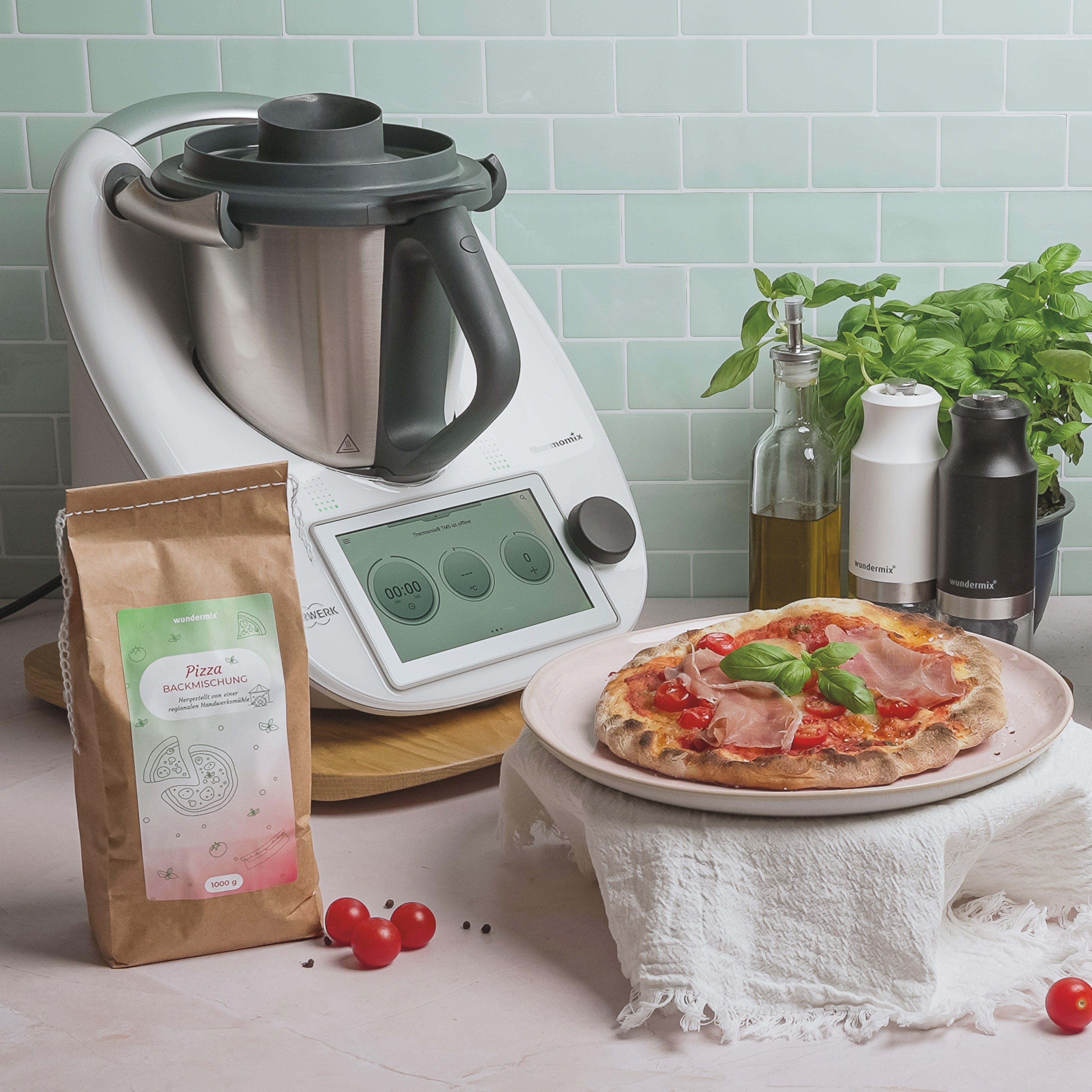 Pizza-Backmischung für 8 köstliche Pizzen | 1000g