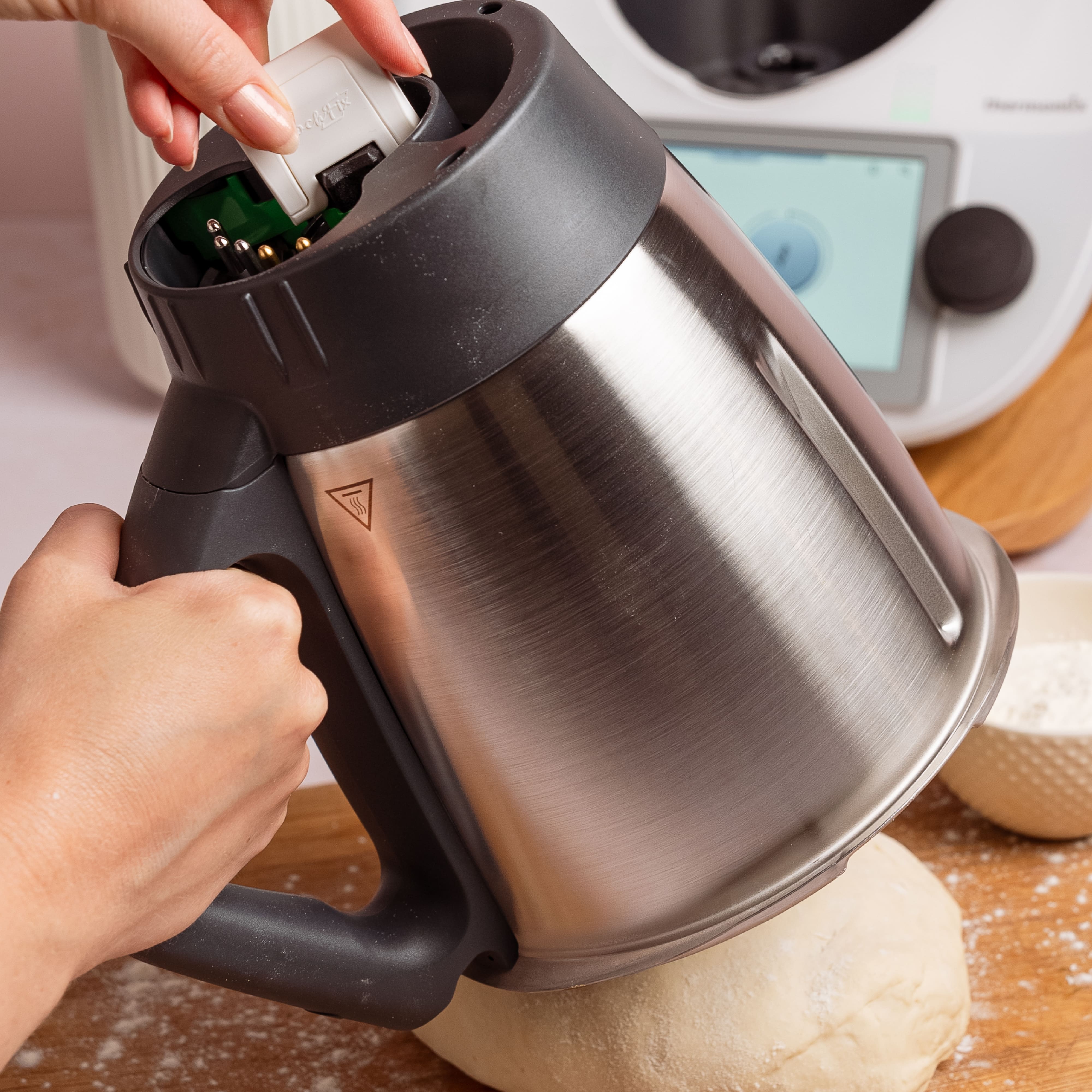 KochFix | Magnetischer Teiglöser für Thermomix TM6, TM5