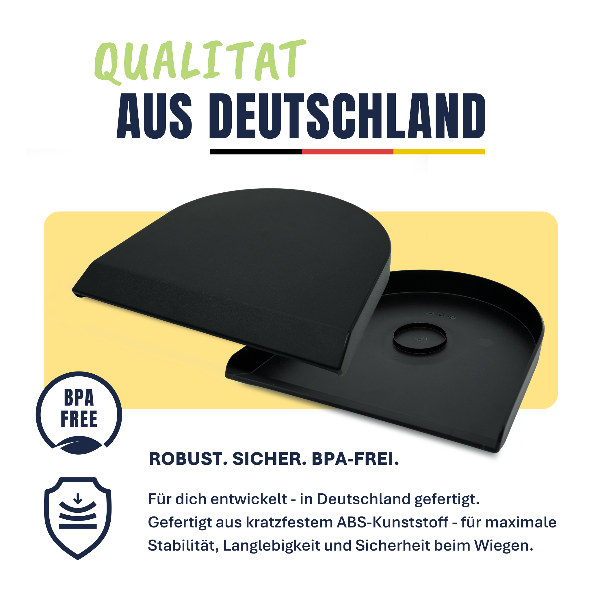 WiegeBase von MixFino® | Wiege-Aufsatz & Schutz für Thermomix TM7