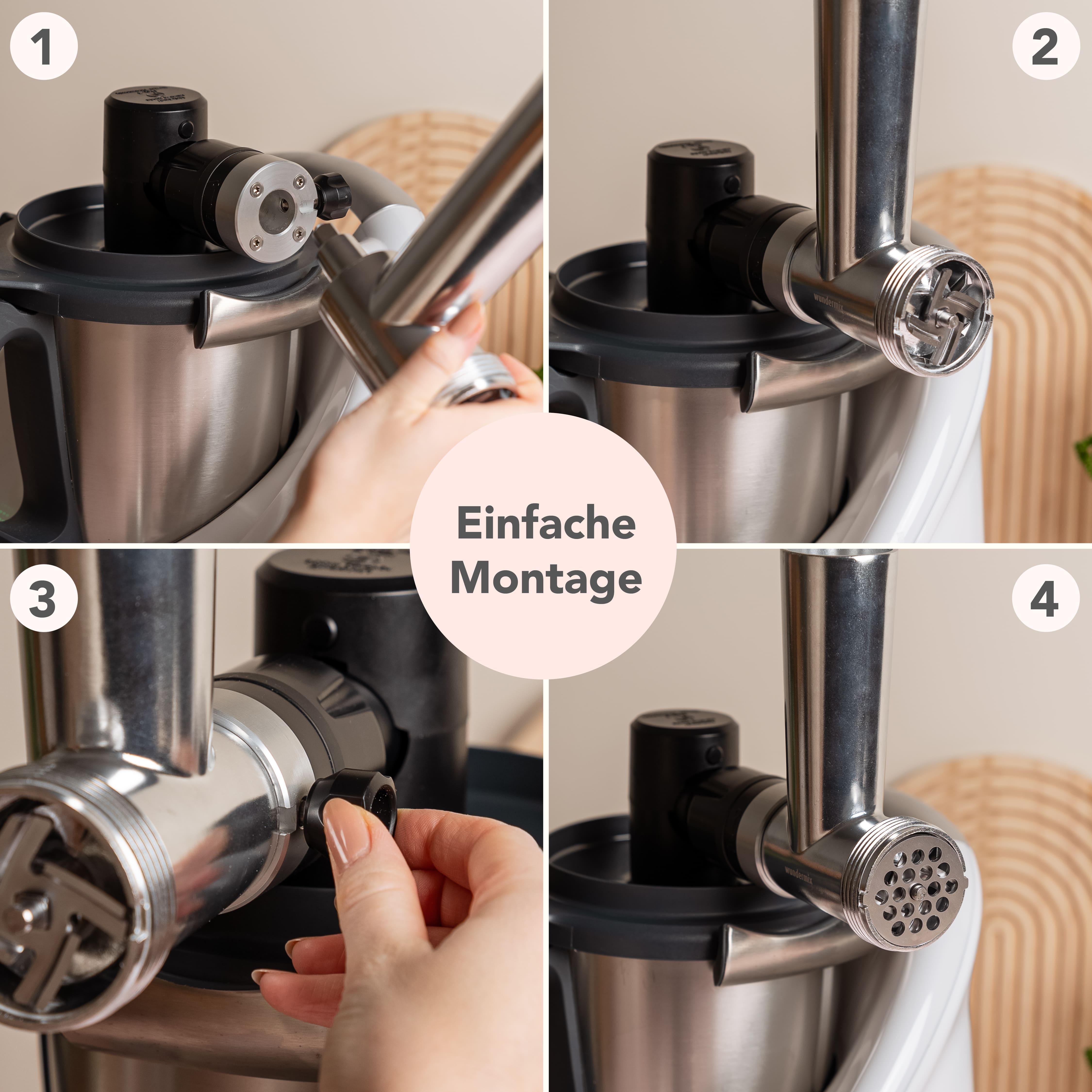 Spritzgebäck-Aufsatz für WunderCentix® Fleischwolf