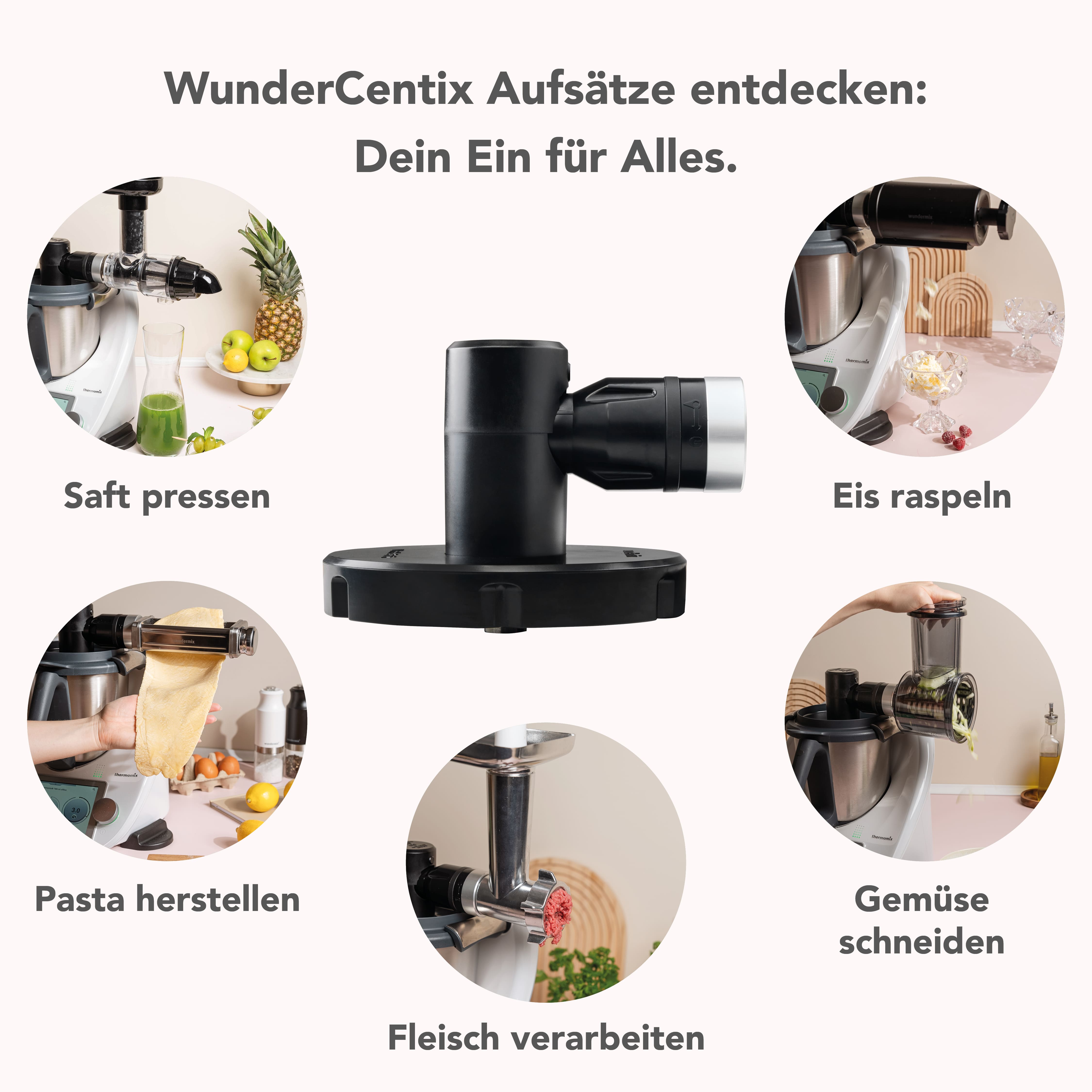 WunderCentix® | Starter-Set "Gemüseschneider" für TM6, TM5