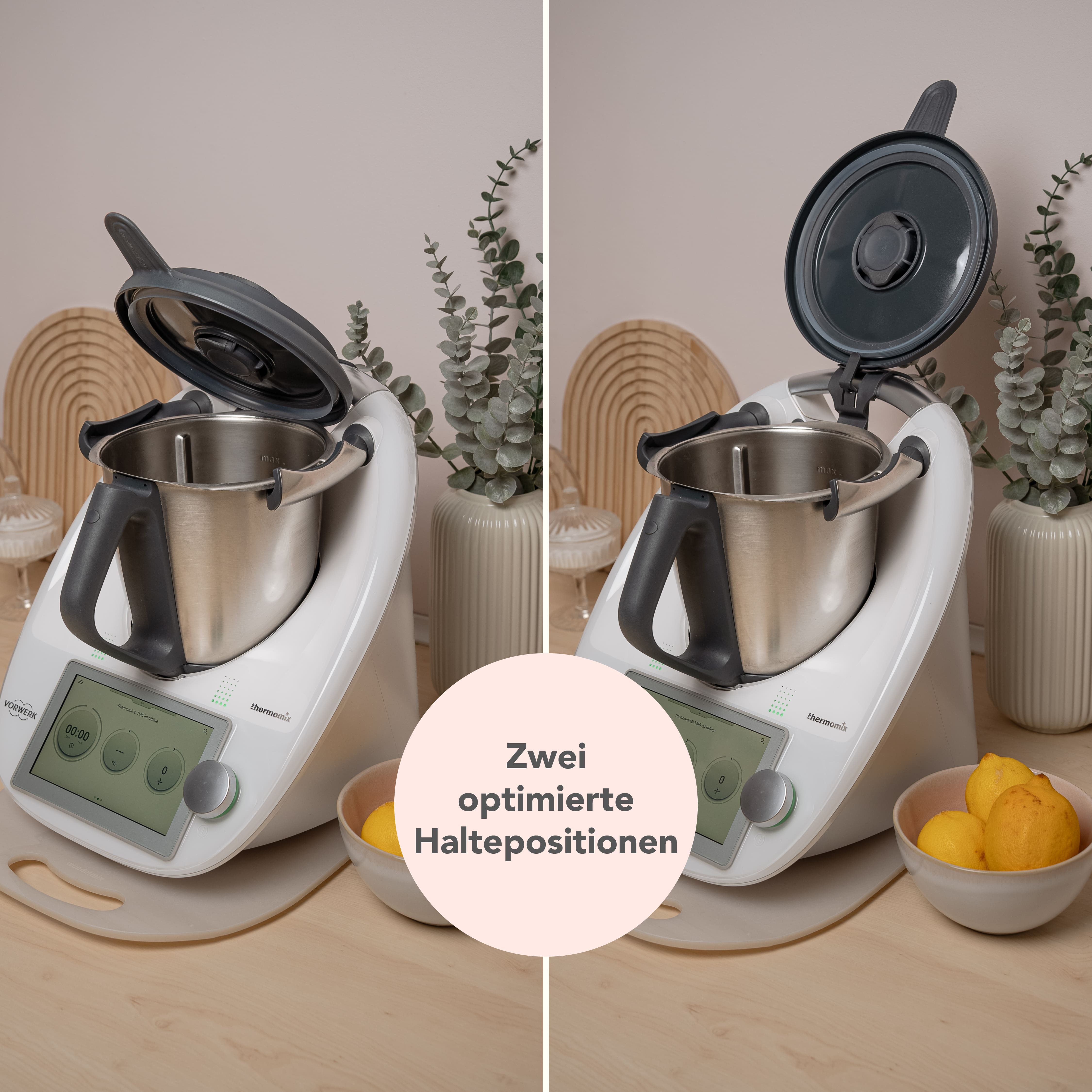 WunderClip® Pro | Deckelhalter für den Thermomix TM6, TM5