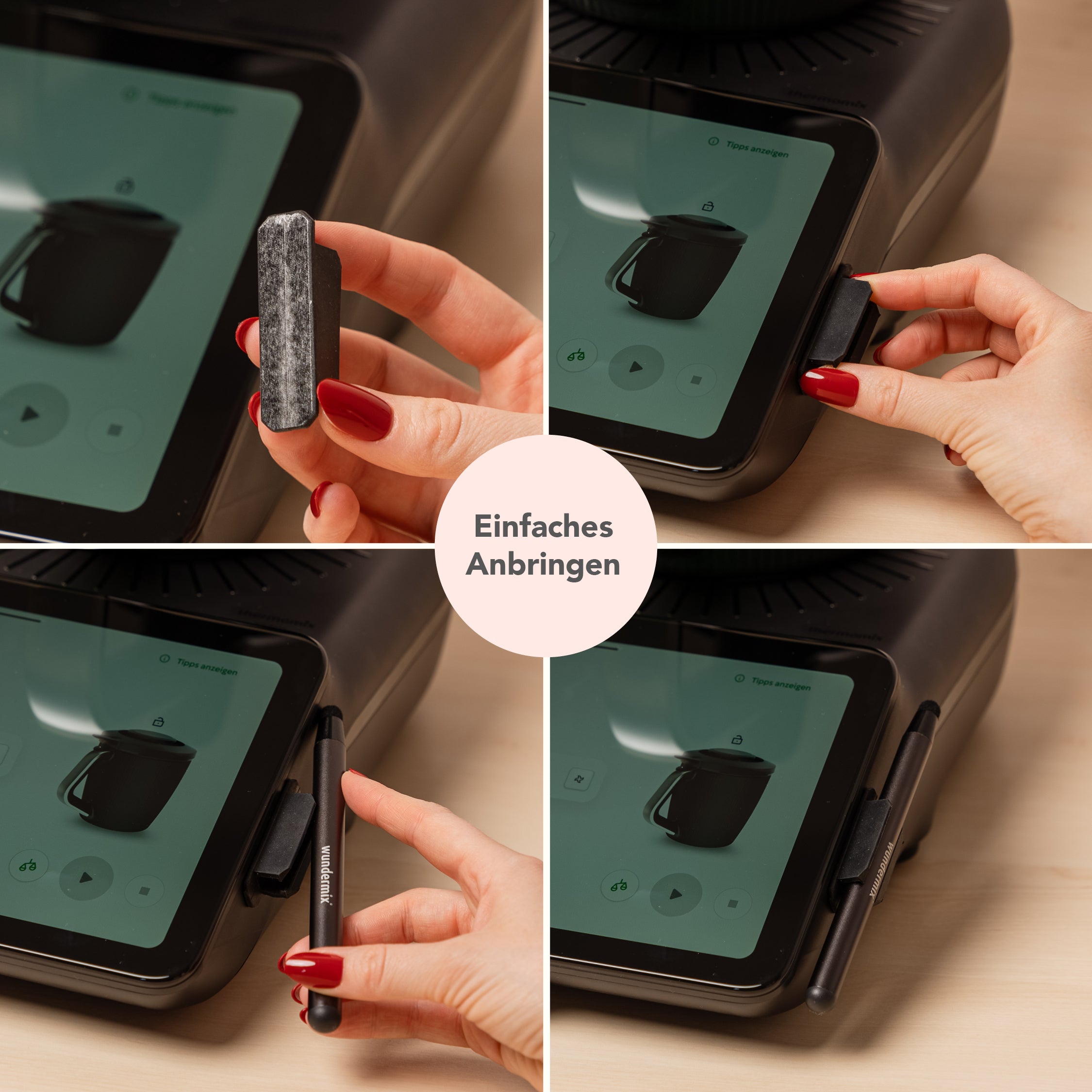WunderScreen® Spar-Set: Displayschutz und TouchPen für TM7