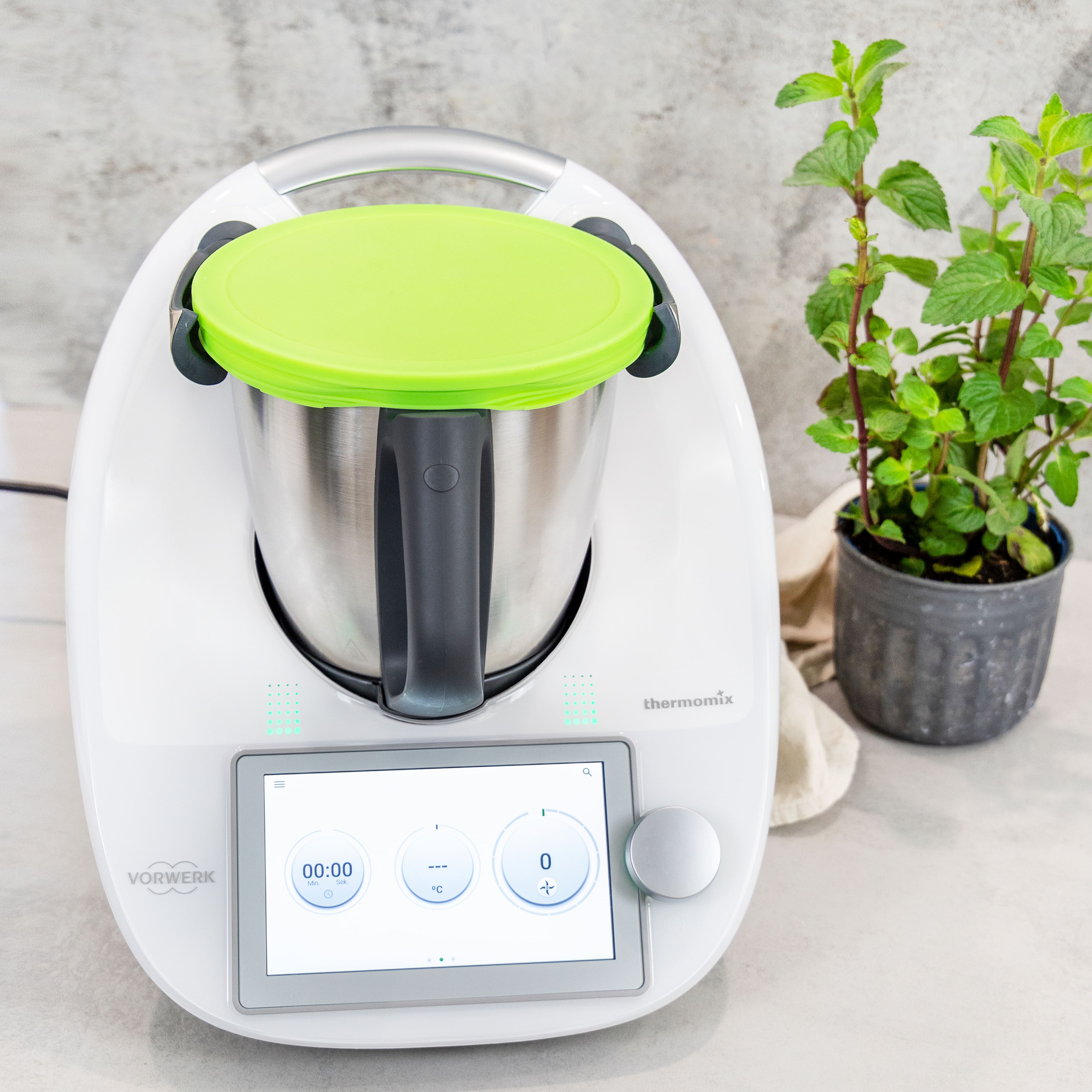 WunderLid® | Silikondeckel für Thermomix-Mixtopf  TM7, TM6, TM5, TM31