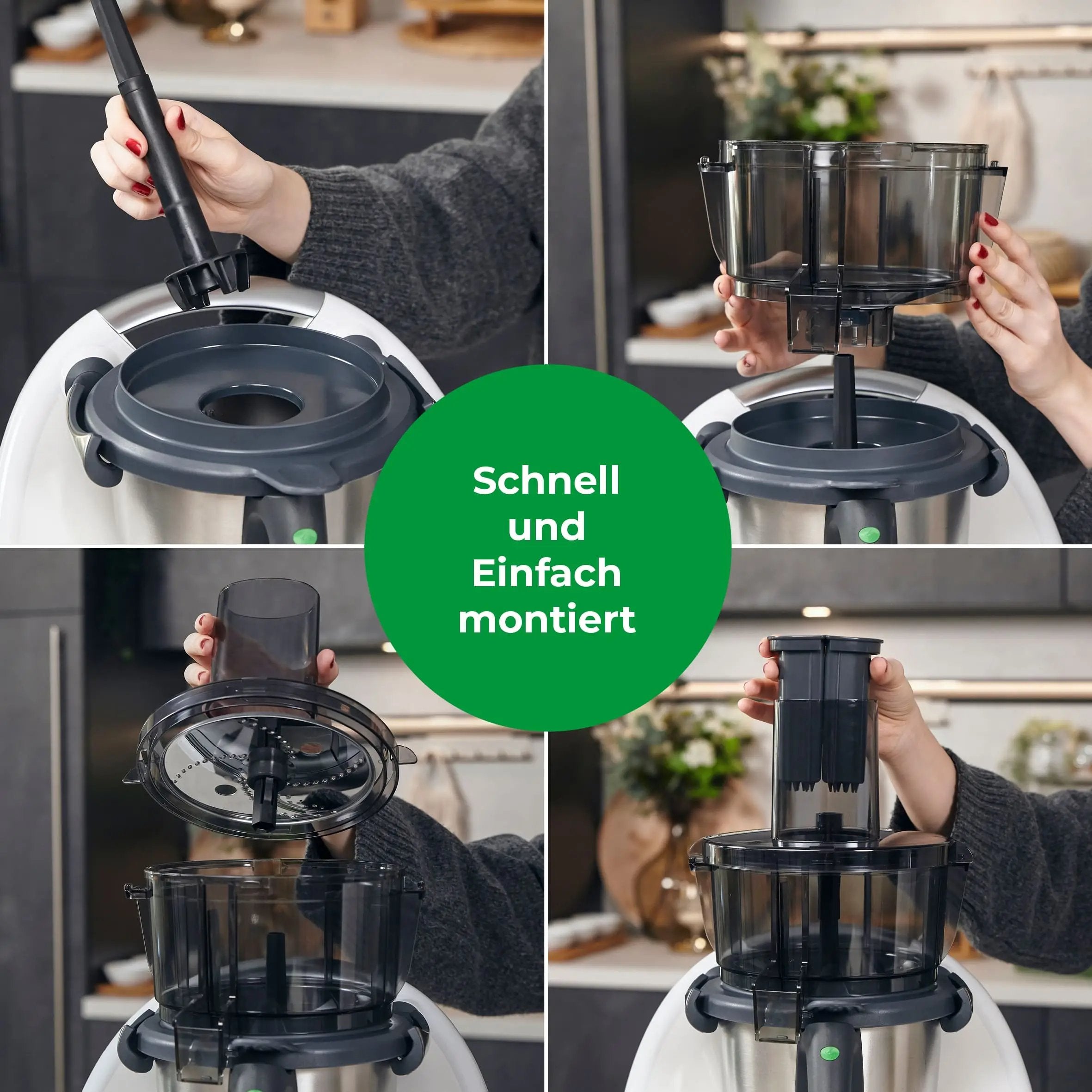 WunderSlicer® V1 | Gemüseschneider für Thermomix TM6, TM5, TM31