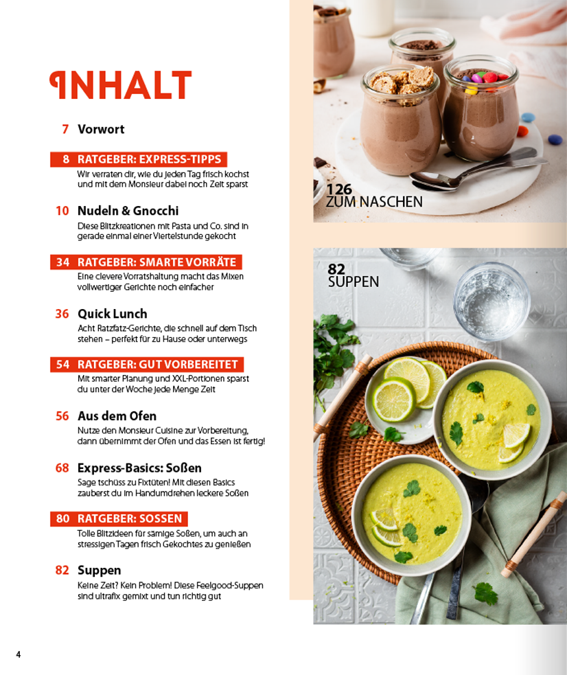 Monsieur Cuisine ZauberMix Club - 15 Minuten Rezepte