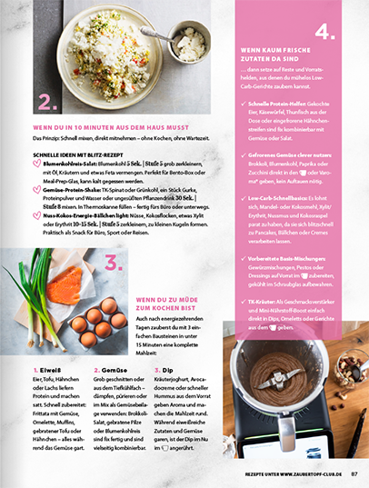 ZauberTopf Gold-Edition "Low Carb Express" - Ausgabe 01/2026