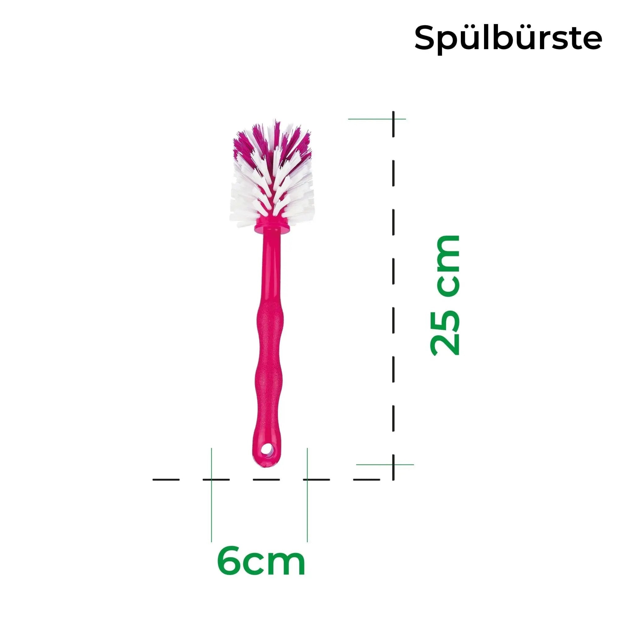 Mixtopf-Spülbürsten-Set (5er-Pack - je Farbe 1 Stk. - zum Sparpreis)