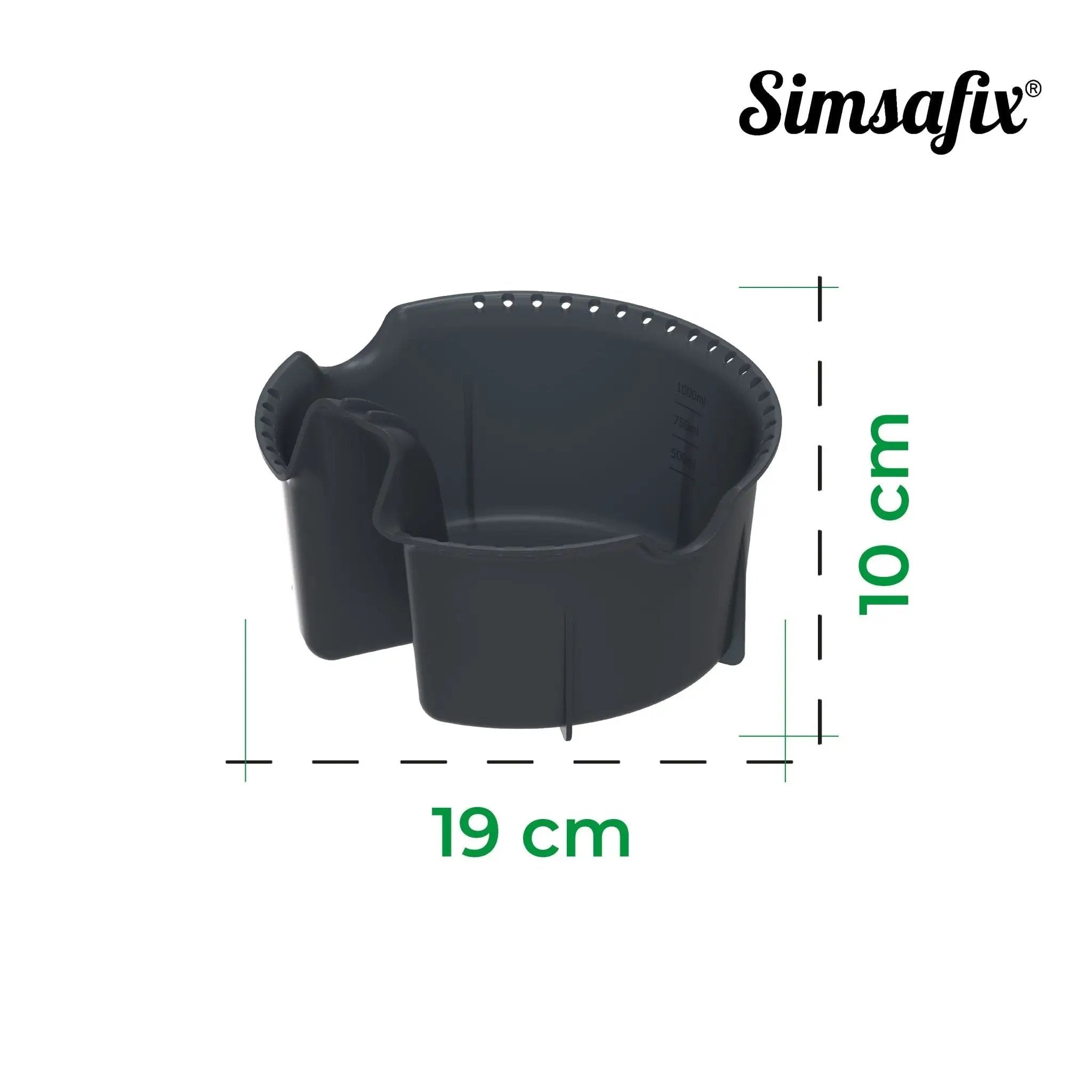 Simsafix® | Universalbehälter für Monsieur Cuisine Connect, Trend, Smart