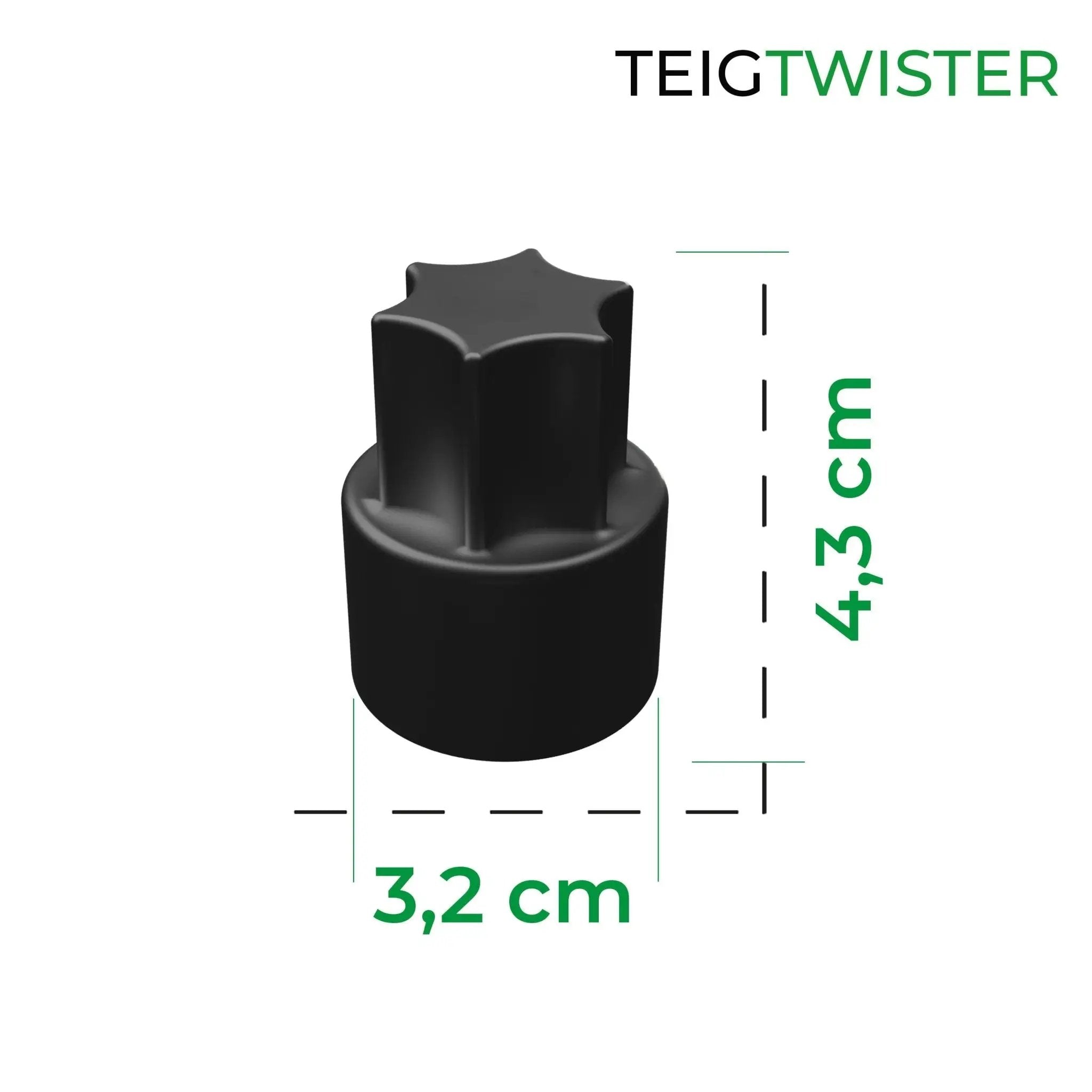 TeigTwister® für Monsieur Cuisine Connect, Trend, Smart | Teiglöser aus Kunststoff