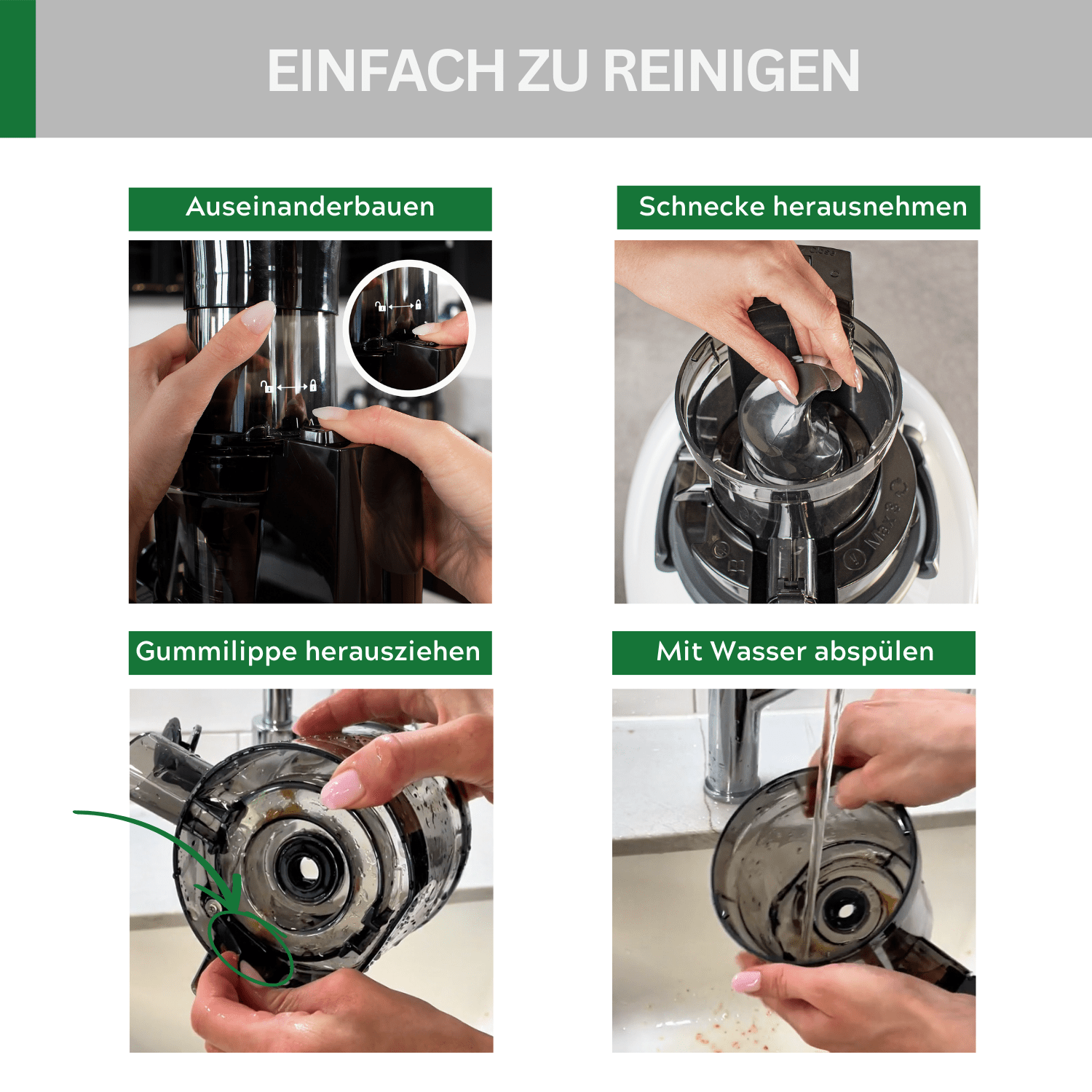SaftPro | Slowjuicer / Entsafter für Thermomix TM6/TM5